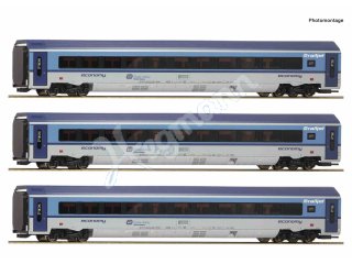 ROCO 74068 H0 1:87 3-tlg. Set: äRailjet“