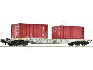 ROCO 77345 H0 Containertragwagen, AAE