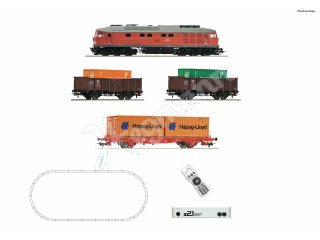 ROCO 5110003 H0 z21 start Digitalset: Diesellokomotive BR 232 mit Güterzug, DB AG