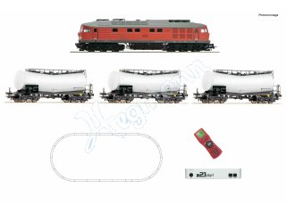 ROCO 51340 H0 z21 start Digitalset: Diesellokomotive BR 232 mit Kesselwagenzug