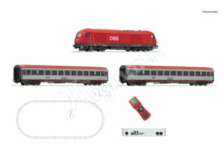 ROCO 51341 H0 z21 start Digitalset: Diesellokomotive Rh 2016 mit Schnellzug