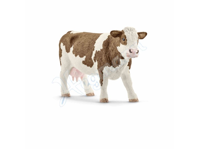 Fleckvieh-Kuh SCHLEICH 13801 Miniaturfigur(en) zum Sammeln oder Spielen