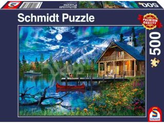 Schmidt-Spiele 58365 Bergsee im Mondlicht
