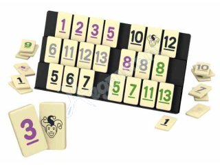 Schmidt-Spiele 49282 Classic Line, MyRummy®, mit großen Spielfiguren