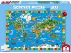 Schmidt-Spiele 56118 Deine bunte Erde, 200 Teile