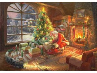 Schmidt-Spiele 59495 Der Weihnachtsmann ist da!, Limited Edition
