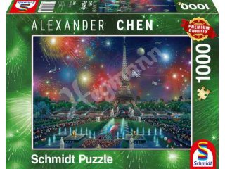 Schmidt-Spiele 59651 Feuerwerk am Eiffelturm