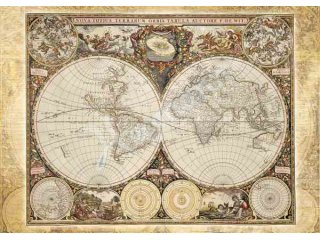Schmidt-Spiele 58178 Historische Weltkarte