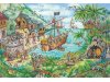 Schmidt-Spiele 56330 In der Piratenbucht, 100 Teile, mit add on (Piratenflagge)