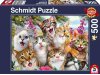 Schmidt-Spiele 58391 Katzen-Selfie