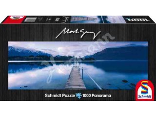 Schmidt-Spiele 59291 Lake Wakatipu, New Zealand, Panoramapuzzle