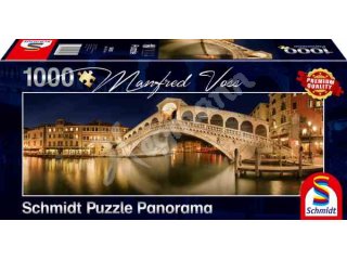 Schmidt-Spiele 59620 Panoramapuzzle, Rialto Brücke