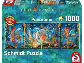 Schmidt-Spiele 59613 Panoramapuzzle, Unterwasserwelt