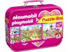 Schmidt-Spiele 56498 Playmobil, Puzzle-Box pink, 2x60, 2x100 Teile