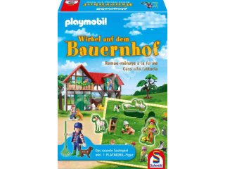 Schmidt-Spiele 40593 Playmobil, Wirbel auf dem Bauernhof