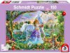 Schmidt-Spiele 56307 Prinzessin mit Einhorn und Schloß, 150 Teile
