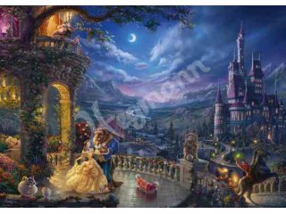 Schmidt-Spiele 59484 Disney, Die Schöne und das Biest, Tanz im Mondlicht