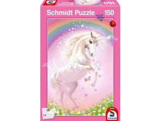 Schmidt-Spiele 56354 Rosa Einhorn, 150 Teile