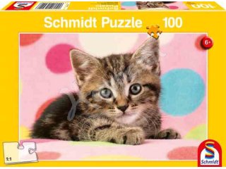 Schmidt-Spiele 56249 Süßes Katzenkind, 100 Teile