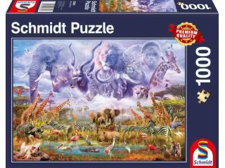 Schmidt-Spiele 58356 Tiere an der Wasserstelle