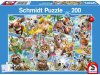 Schmidt-Spiele 56294 Tierische Selfies, 200 Teile
