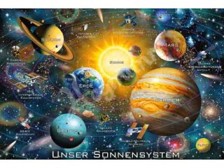 Schmidt-Spiele 56308 Unser Sonnensystem, 200 Teile