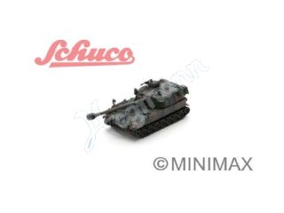 Schuco / Minimax 452679700 H0 1:87 Howitzer M 109 G, German Army
