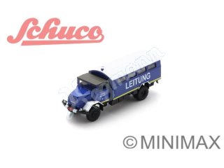 Schuco / MINIMAX 452679600 H0 1:87 MAN 630 L21AE THW