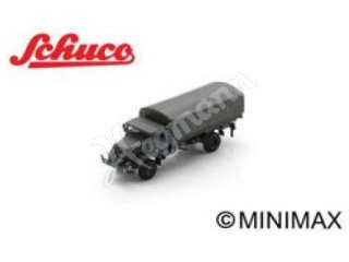 Schuco / Minimax 452680700 H0 1:87 MAN 630 L2AE German Army