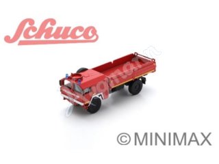 Schuco / MINIMAX 452679500 H0 1:87 MAN Kat1 5t Gl. FEUERWEHR