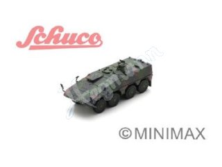 Schuco / Minimax 452680400 H0 1:87 Tank BOXER, German Army