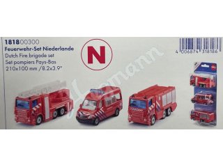 Siku 1818 Feuerwehr-Set Niederlande