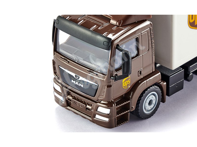 MAN LKW mit Kofferaufbau UPS SIKU Modellfahrzeug SIKU 1997 MAN LKW mit Kofferaufbau und Ladebordwand UPS, Siku World
