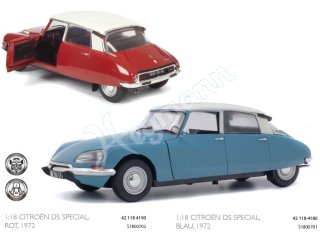SOLIDO 1:18 Citroen DS Special rot