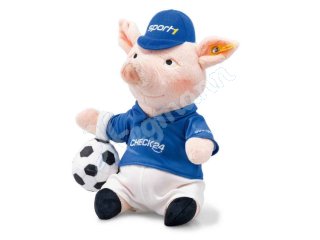 STEIFF Sport1 Stammtisch Phrasenschwein sitzend