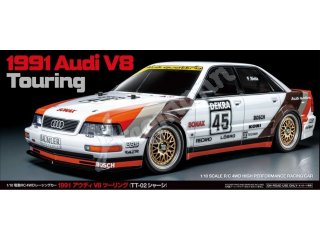 TAMIYA 1:10 RC Audi V8 Tourenwagen (TT-02)