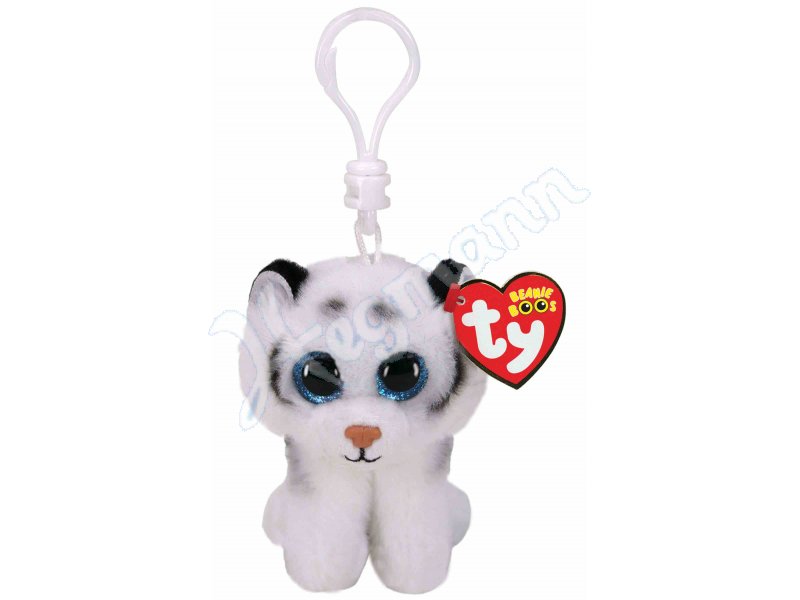TUNDRA TIGER BOO KEY CLIP ty 35234 BEANIE BOOS CLP Ty UK 35234
