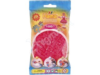 HAMA Perlen Neon Fuchsia 1.000Stück