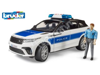 BRUDER 02890 Range Rover Velar Polizeifahrzeug mit Polizist