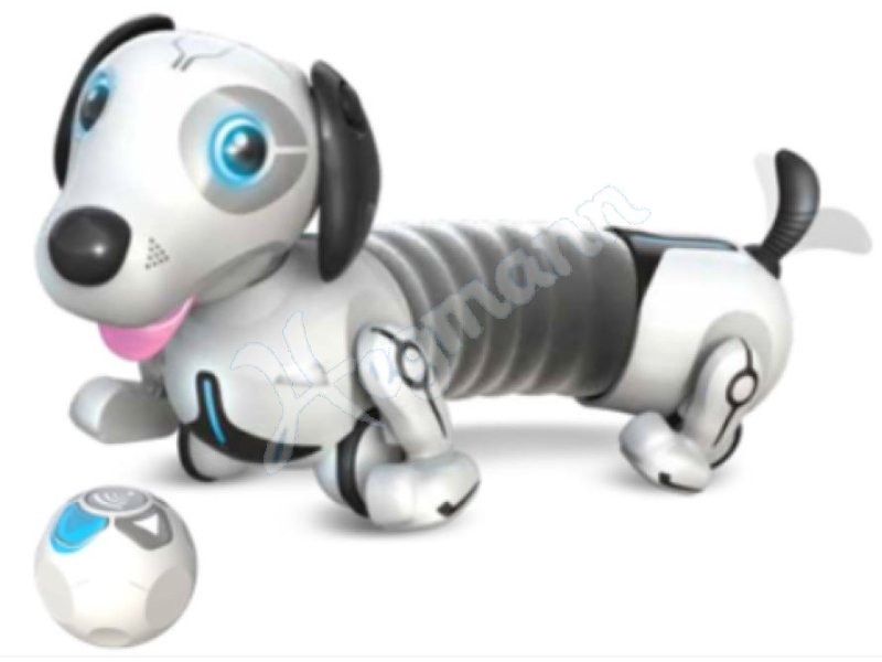 Robo Dackel interaktives Haustier VEDES 36205091 Interaktives Silverlit Roboter Hund Robo Dackel