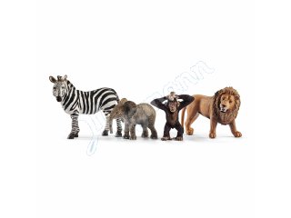 Schleich 42428 Ranger und Nashorn Starter-Set Wild Life Pflanze Pflege NEU