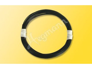 VIESSMANN 6890 Extradünner Spezialdraht 0,03 mm², schwarz, 5 m