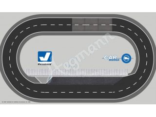Fahrbahn f&uuml;r CarMotion Grundm