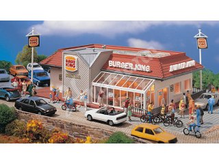 VIESSMANN 43632 H0 Burger King Schnellrestaurant mit Innen-