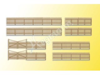 VIESSMANN 38625 H0 Deko-Set Holzzaun