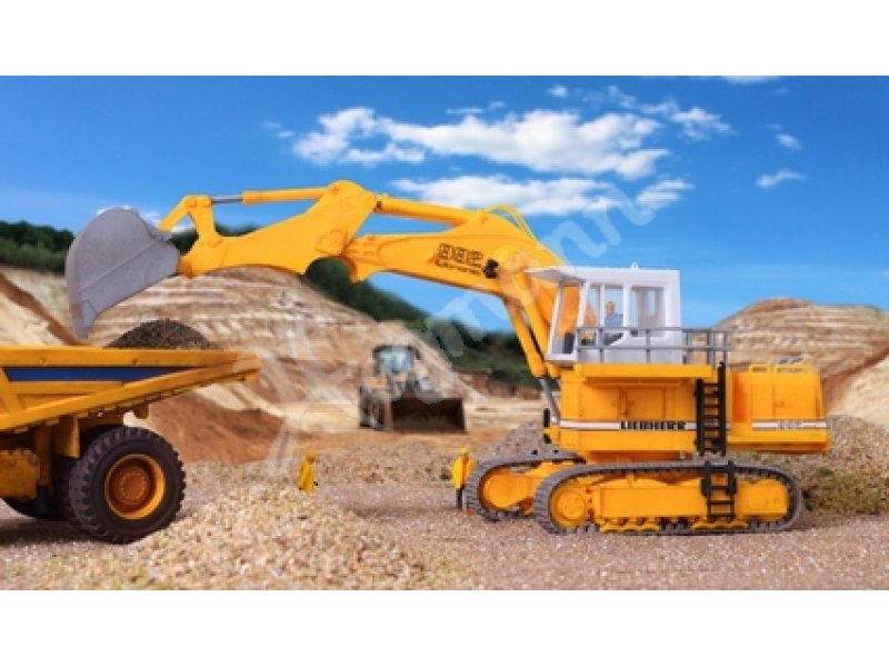 Kibri H0 11278 LIEBHERR 992 mit Tieflöffel