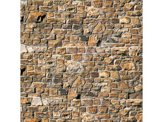 VIESSMANN 46036 H0 Mauerplatte Mauerstein beige-braun aus Karton,