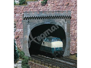 VIESSMANN 42502 H0 Tunnelportal, zweigleisig, 2 Stück