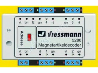 VIESSMANN 5280 Multiprotokoll Schalt- und Weichendecoder