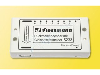 VIESSMANN 5233 Rückmeldedecoder mit Gleisbesetztmelder
